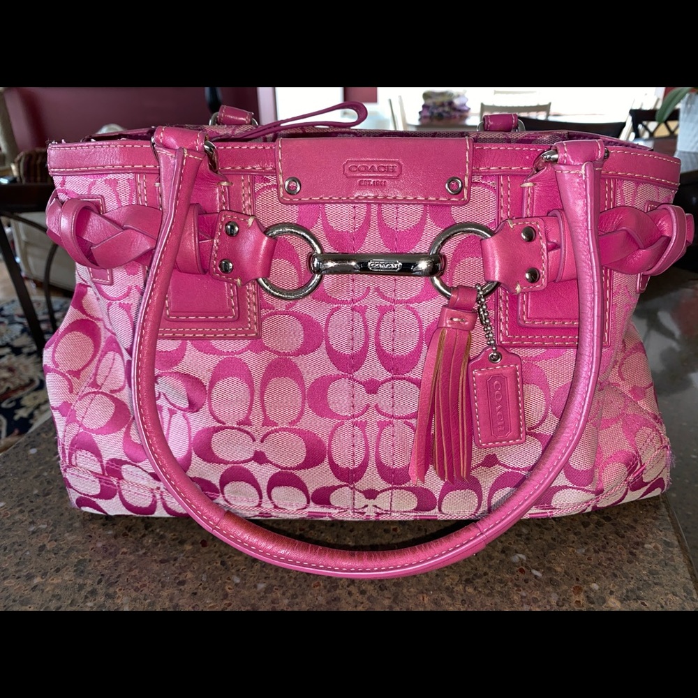 Coach Handbag - Pink